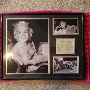 Marilyn Monroe Filmography Framed Photo